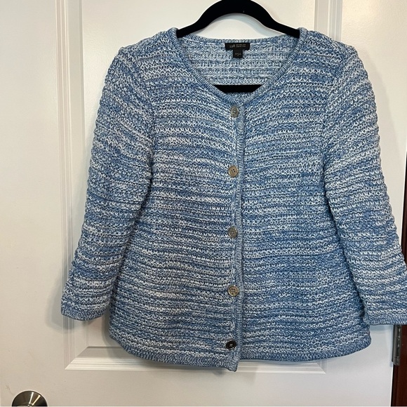 J. Jill Jackets & Blazers - J.Jill Wearever Spray-Dyed Sweater-Jacket​​​